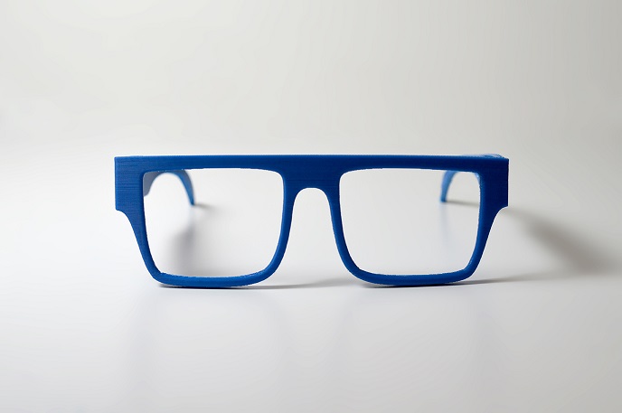 ZORTRAX 3D Printed Front Ocean Glasses