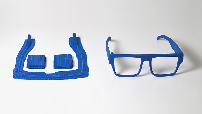 ZORTRAX 3D Printed Two Ocean Glasses