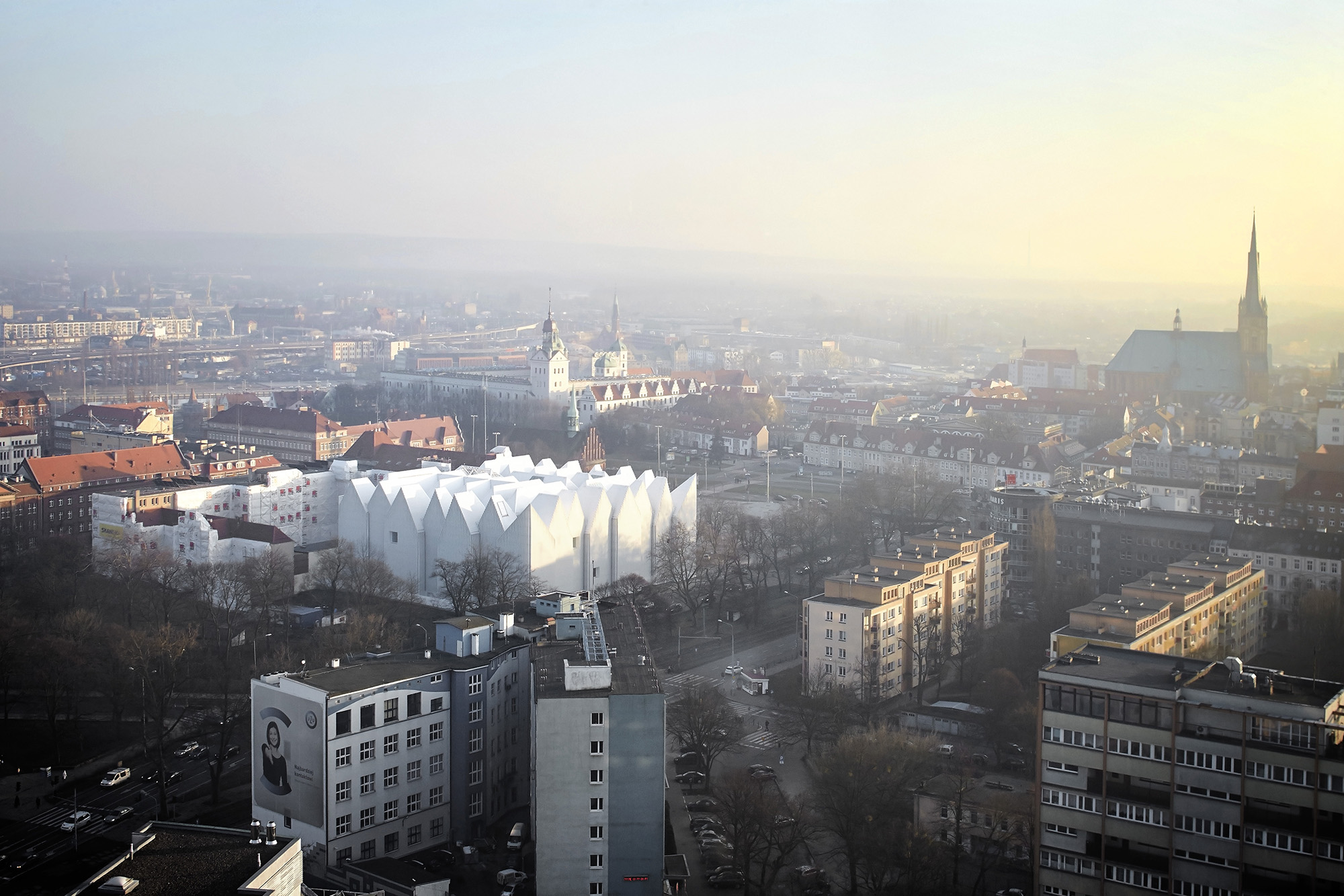 ZORTRAX_Philharmonic Hall Szczecin Aerial Shot