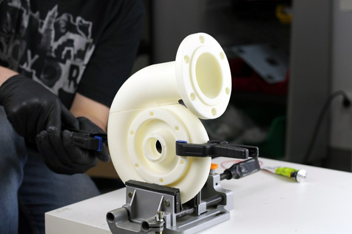 ZORTRAX 3D Printed Post-processing Manual Clamp