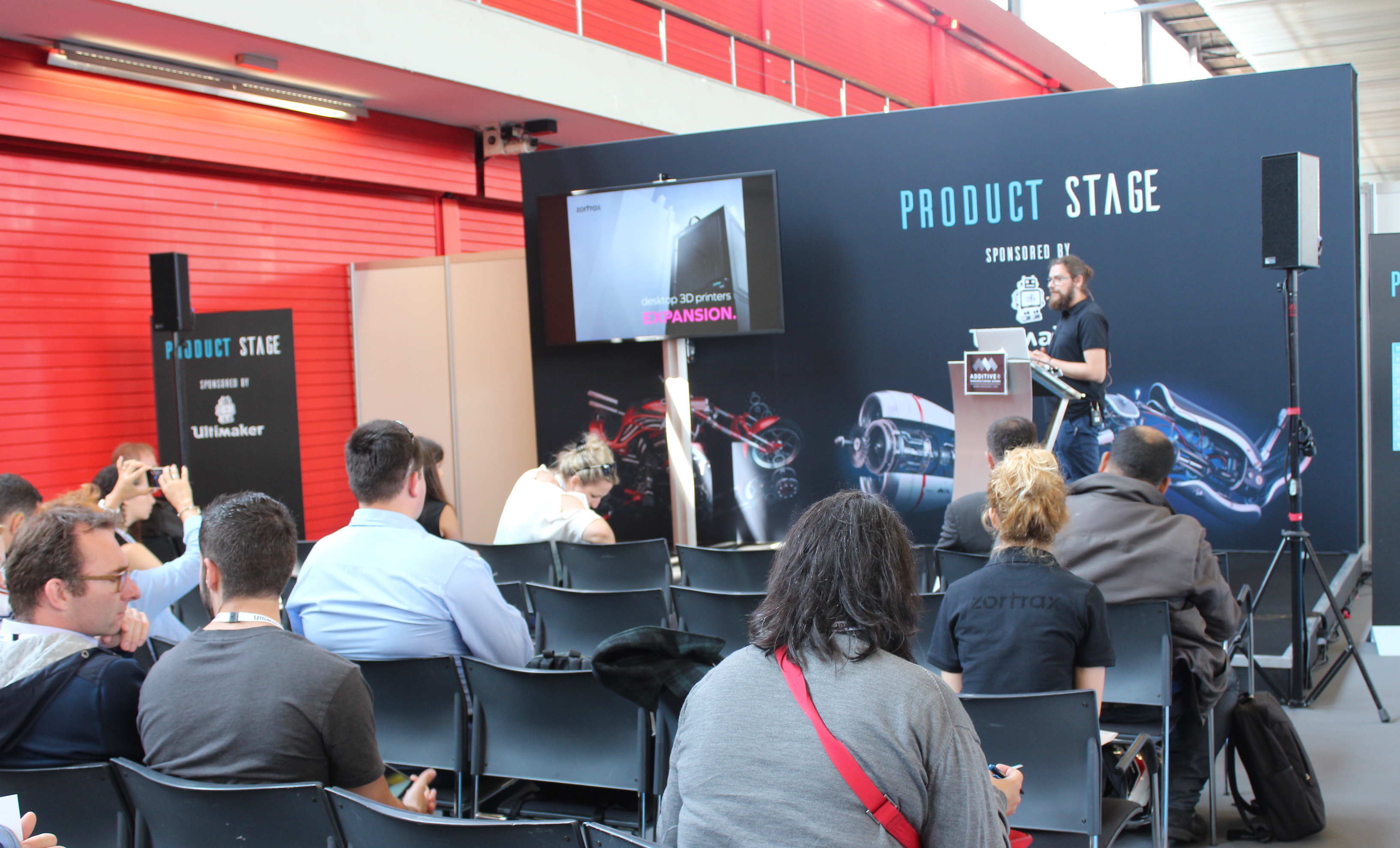 ZORTRAX Product Stage Amsterdam