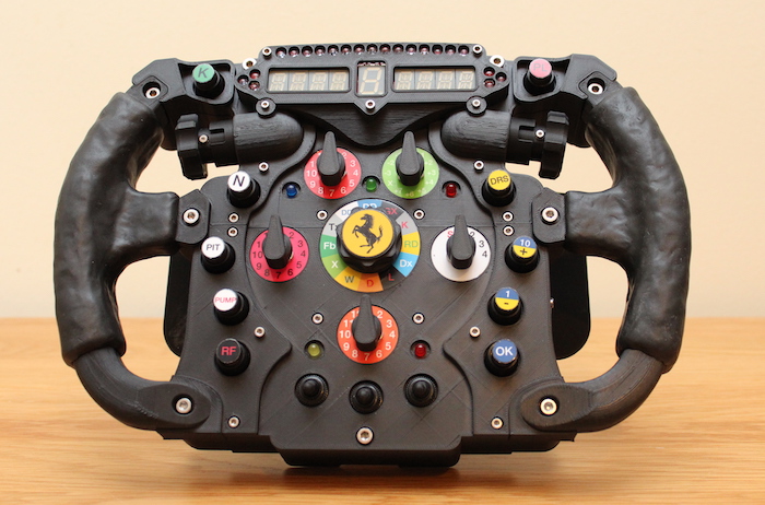 ZORTRAX 3D Printed F1 Steering Wheel