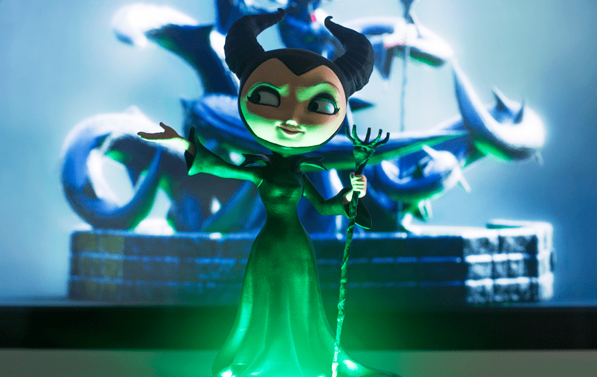 ZORTRAX 3D Printed Maleficent Witch Toy