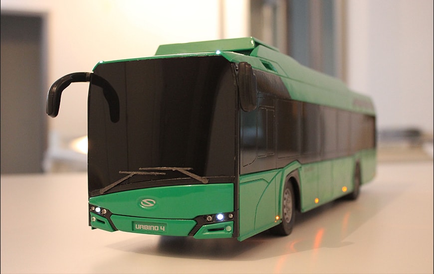 ZORTRAX Model Art Lisieccy Bus