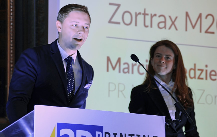 ZORTRAX 3D Printing Industry Awards