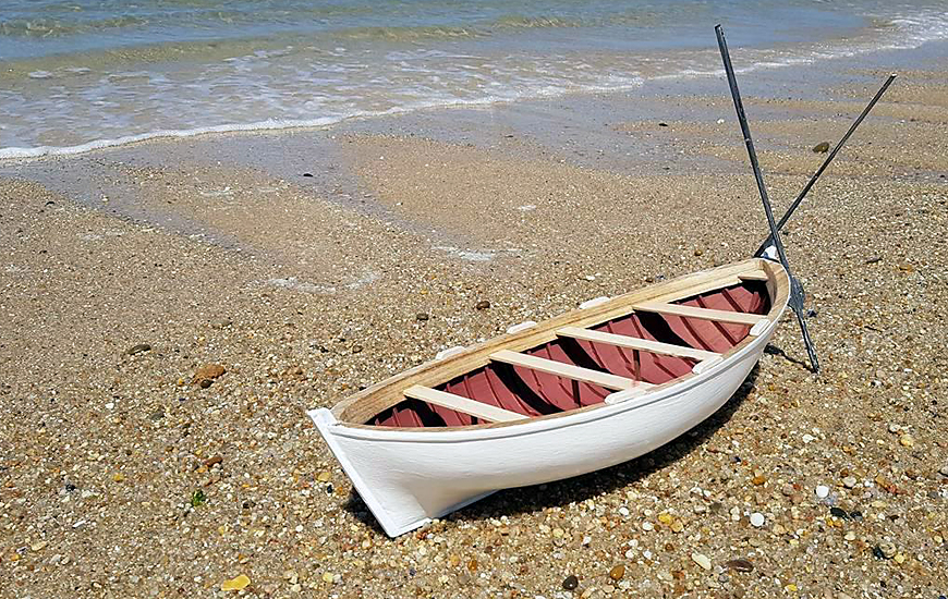 ZORTRAX Palmeira Boat Scale Model Beach