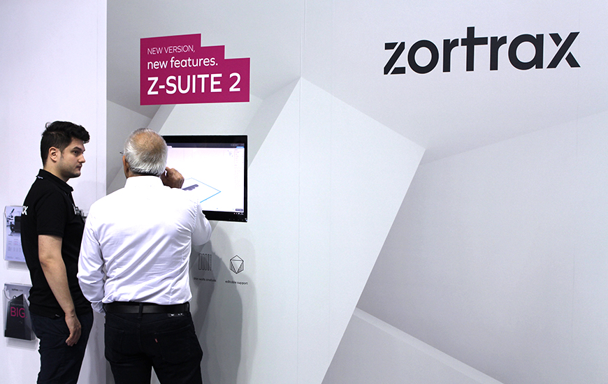 ZORTRAX Choosing infill in Z-SUITE 2 is easy.