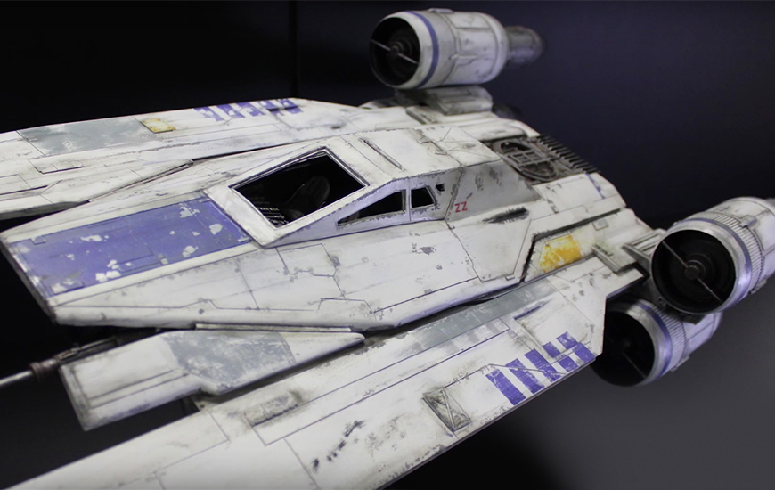 The U-Wing featured in Rogue One. 2016 © Disney & Lucasfilm Ltd. & TM. All rights reserved.
