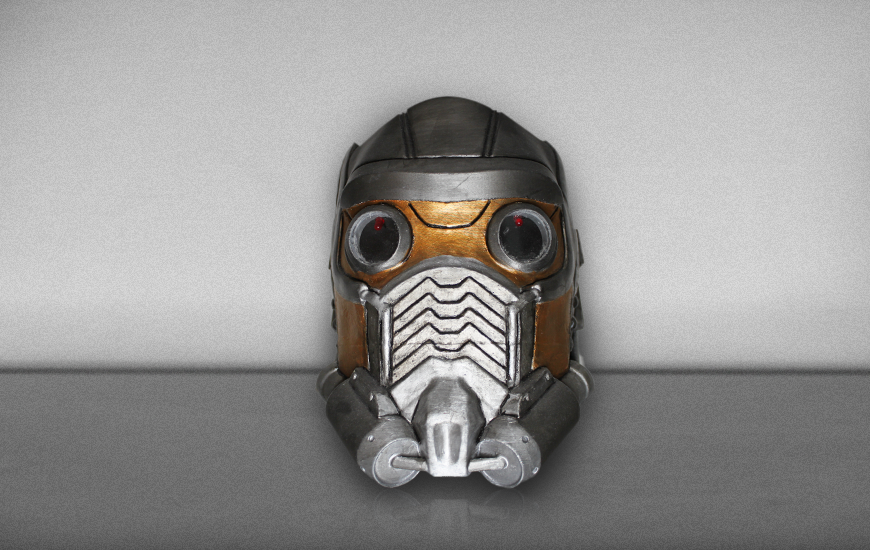 ZORTRAX 3D Printed Cosplay Starlord Mask