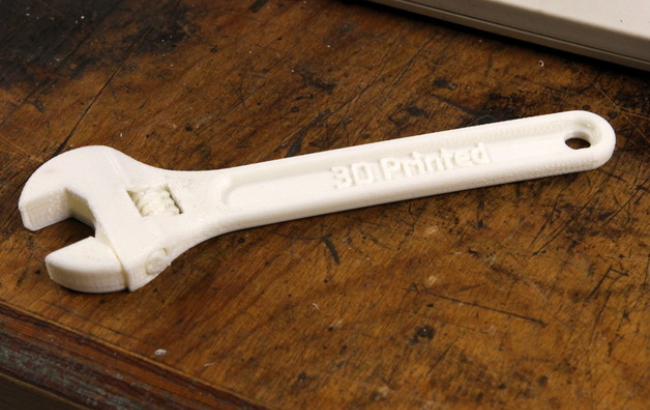 ZORTRAX 3D Printed Adjustable Wrench