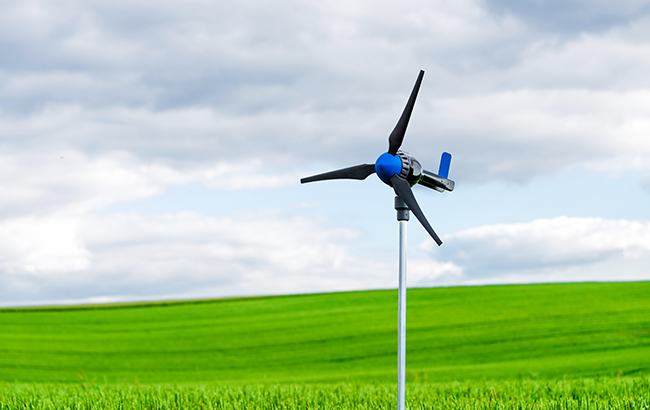 ZORTRAX 3D Printed Green Windmill
