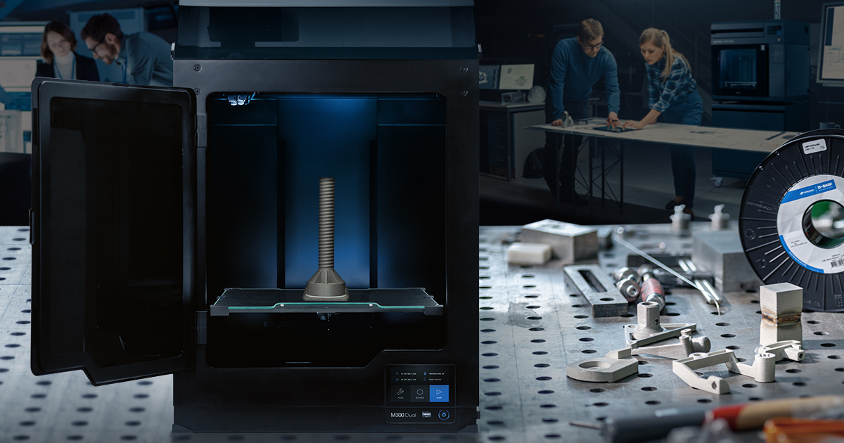 Metal 3D Printing Comes to Your Desktop with Zortrax M300 Dual